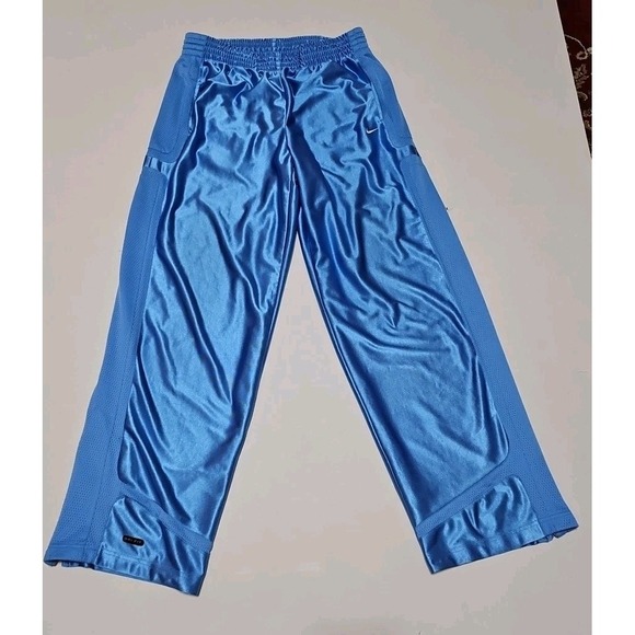 Nike Other - Nike Dri Fit Athletic Pants Mens XL Blue Track Training Zip Hem